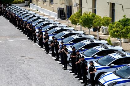 Νέα περιπολικά και μοτοσικλέτες για την ΕΛ.ΑΣ. από δωρεά του Ομίλου ΔΕΗ 
